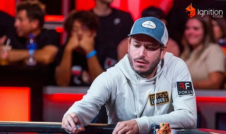 daniel weinman poker Daniel Weinman realizando uma aposta com suas fichas de poker