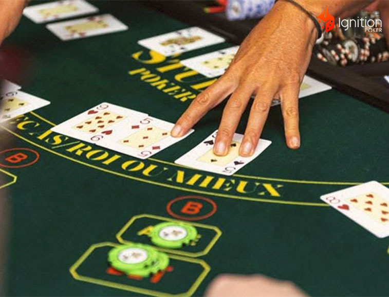 caribbean poker holdem Showdown en mesa de caribbean poker