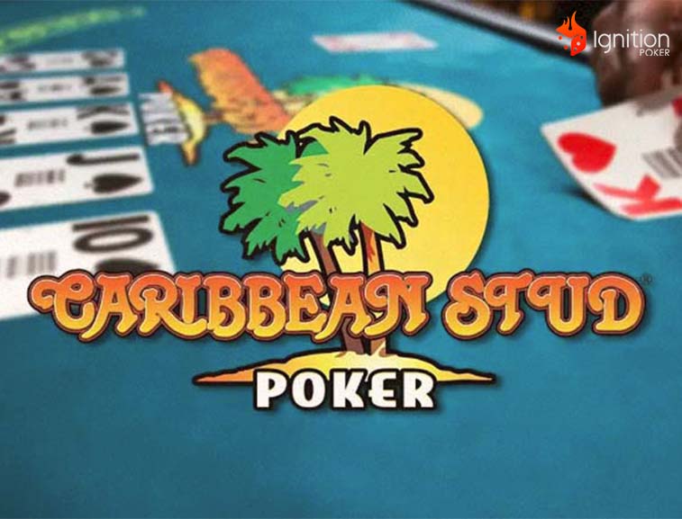 caribbean stud poker Mesa de Caribbean Stud Poker