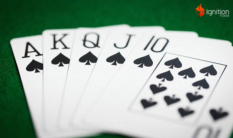 flush no poker Flush de espadas