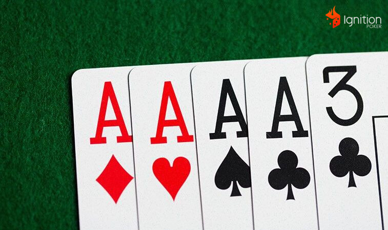 quadra no poker Quadra de Ases