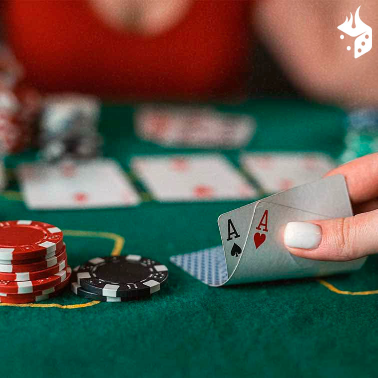 poker heads up Par de ases