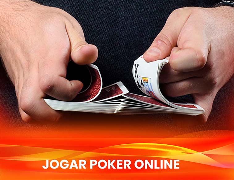 7 dicas poker Homem embaralhando cartas