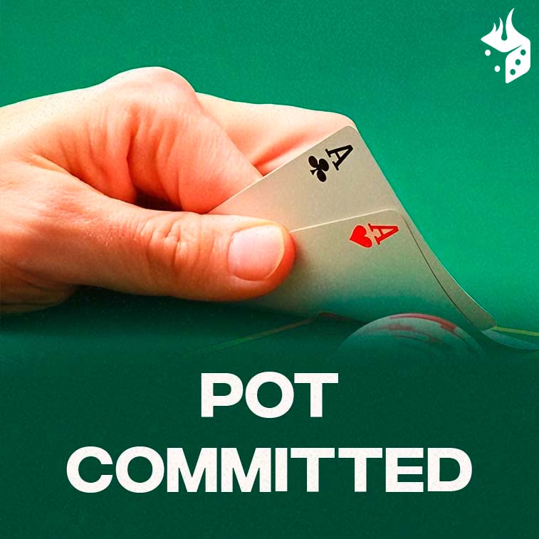 poker pot committed Par de Ases no poker