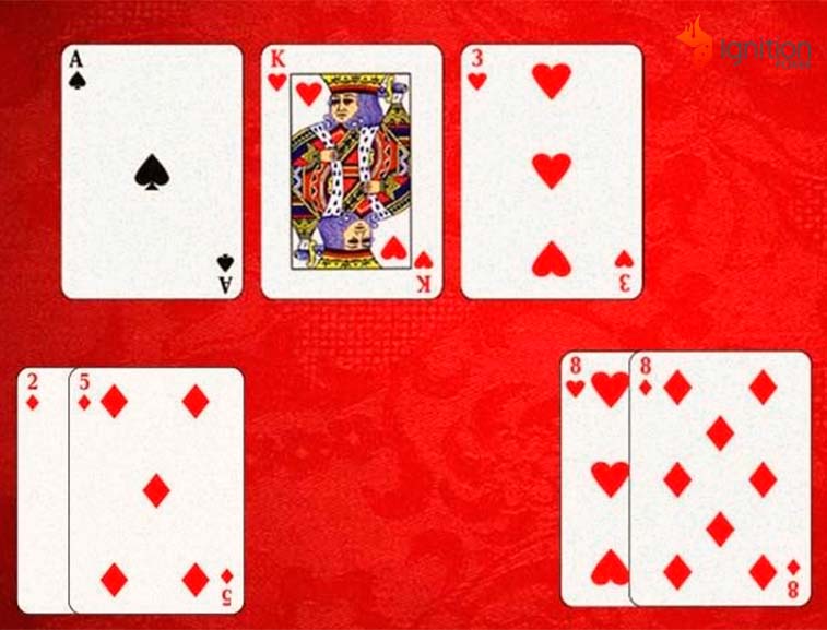 jugada check raise Mano de poker para check-raise