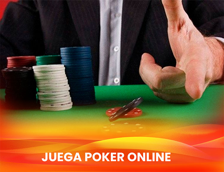 jugador apostando fichas Jugador tirando fichas de poker