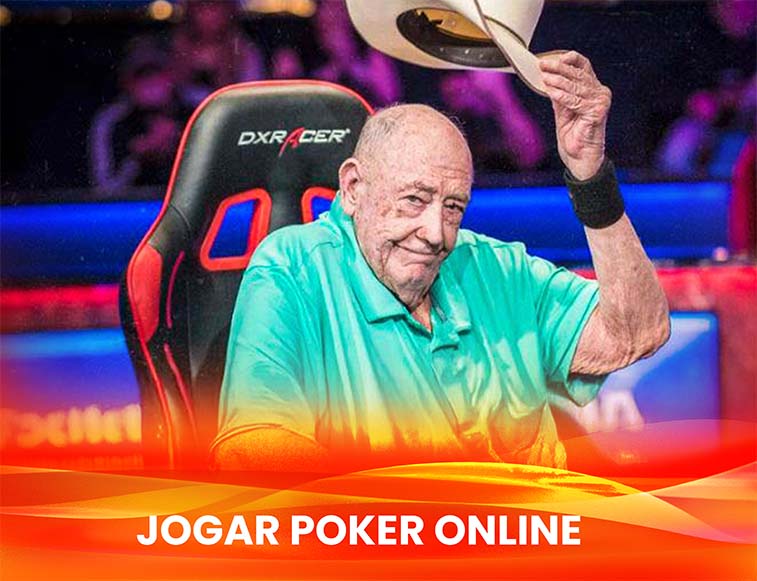 Doyle Brunson wsop Doyle Brunson com seu chapéu icônico na WSOP