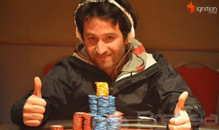 tomas krauss poker Tomás Krauss en mesa de casino con fichas