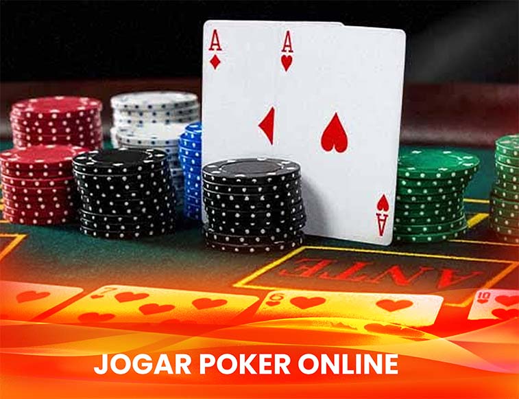 girias jogo poker Cartas e fichas de poker sobre uma mesa do jogo
