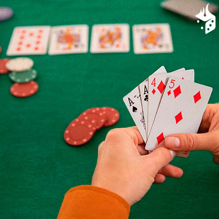 poker girias jogo Mão de poker Omaha