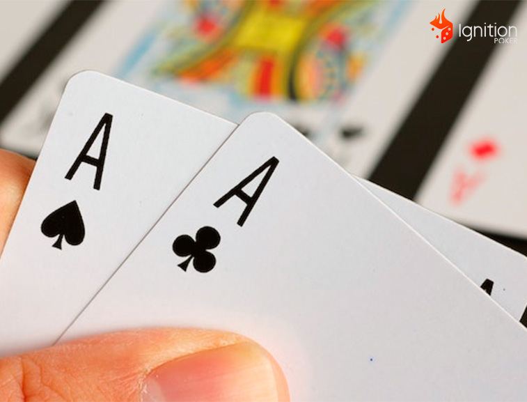 blackjack cartas as Par de ases en mano