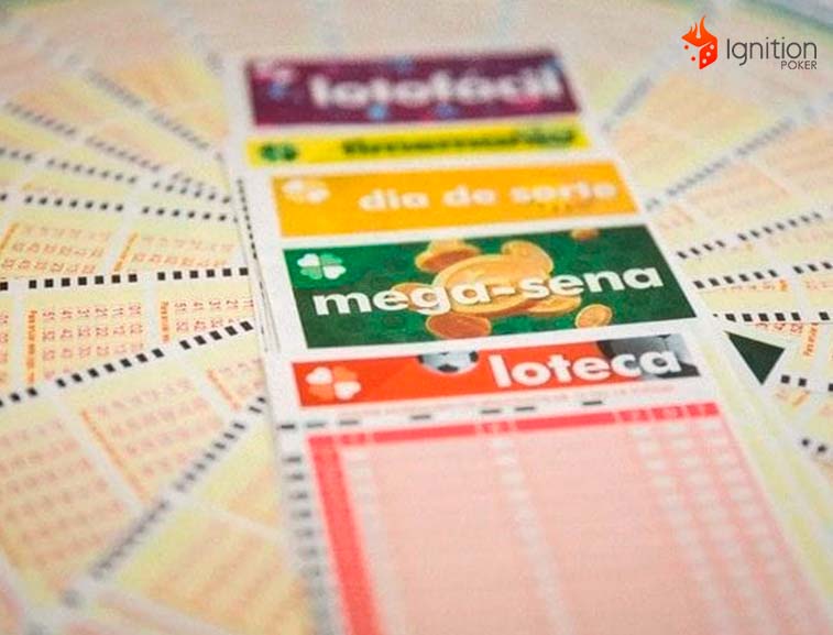 Cartelas das loterias da Caixa