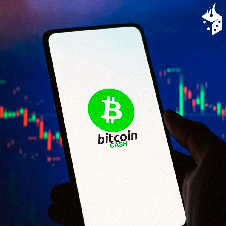 app bitcoin cash Marca del Bitcoin Cash en la pantalla de un smartphone