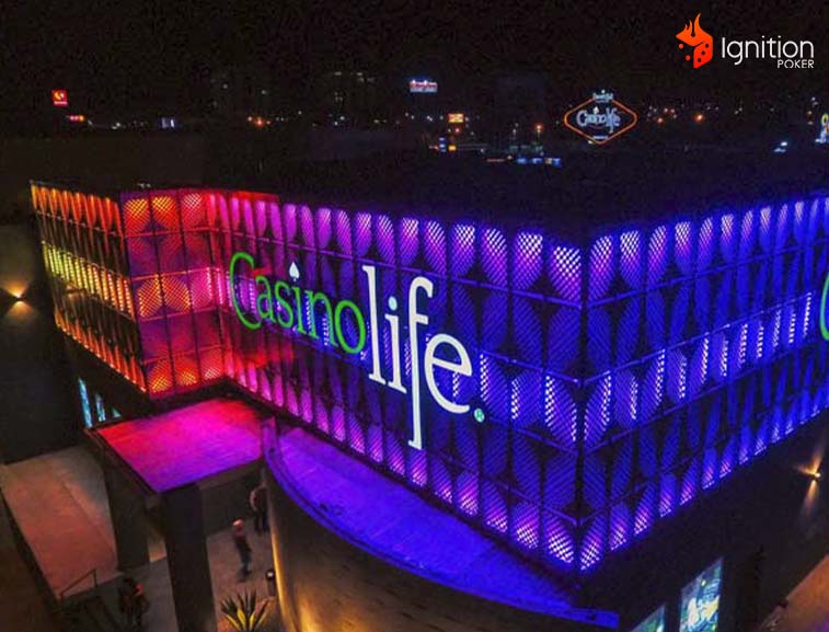 casino life hermosillo fachada nocturna del Casino Life de Hermosillo