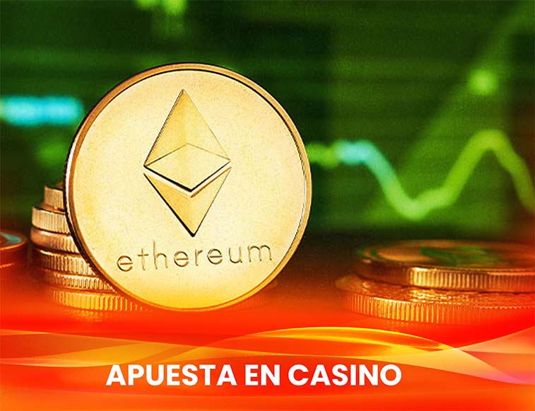 ethereum cripto moneda Monedas doradas representando Ethereum sobre una mesa
