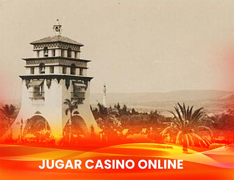 agua caliente casino Imagen histórica del Casino Agua Caliente en blanco y negro