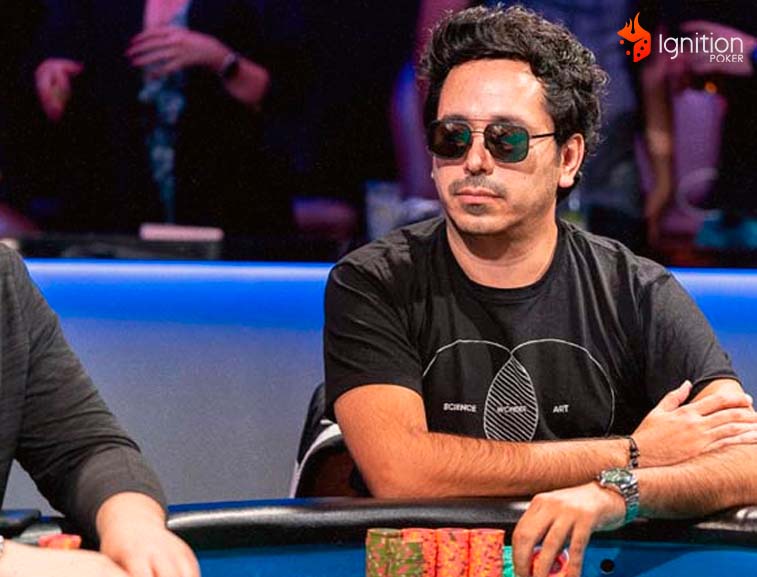 angel guillen wsop Ángel Guillén jugando poker en un torneo de WSOP