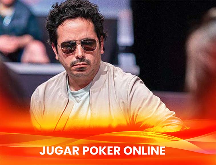 aprender poker angel Ángel Guillén jugando poker en un torneo en vivo