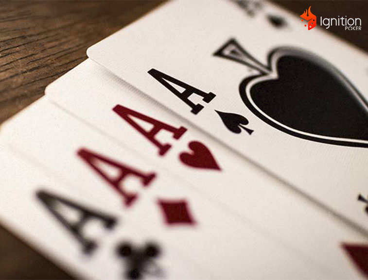 cartas francesas poker Ases de una baraja francesa