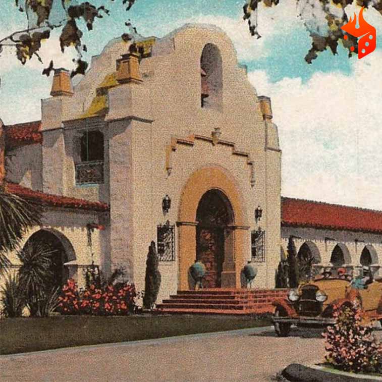 casino tijuana mexico 1 imagen antigua de la fachada del Casino Agua Caliente