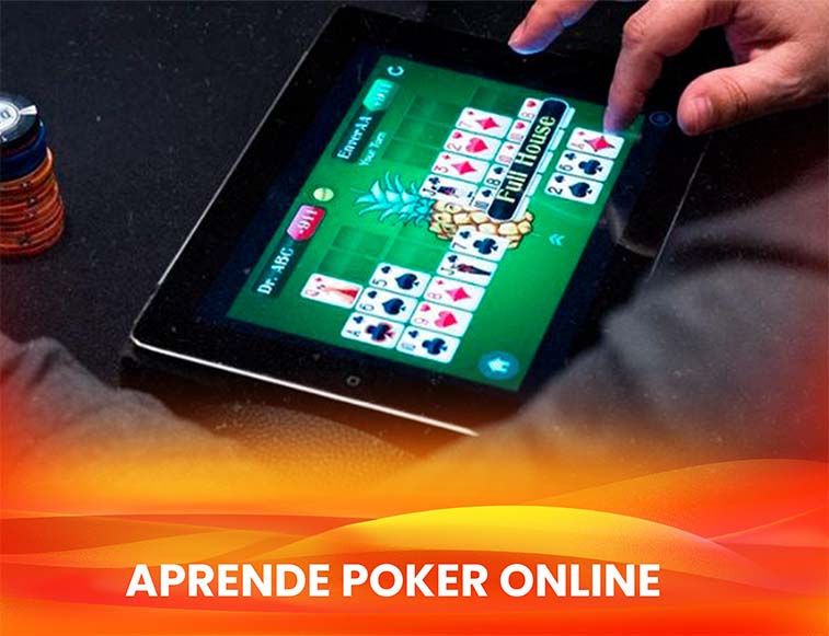 jugar poker online Persona jugando poker online en la tablet