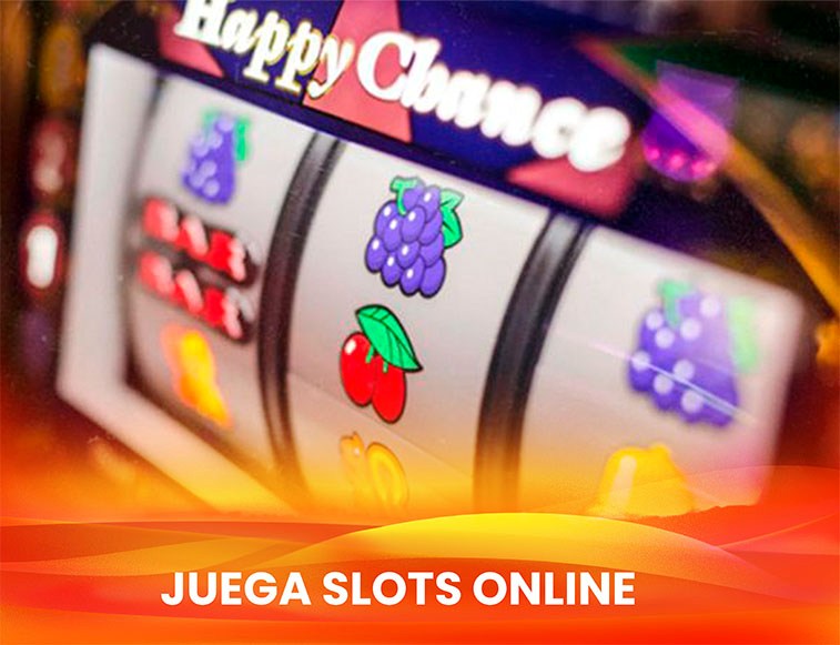 jugar slot online Máquina de tragamonedas con slots de frutas en la pantalla
