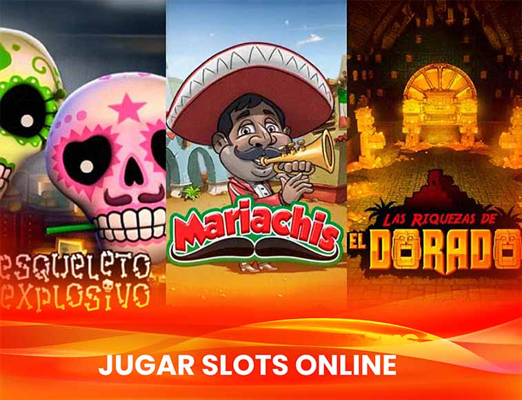mejores tragomonedas mexicanas Banners de los slots esqueleto explosivo, Mariachis y Las riquezas de El dorado.