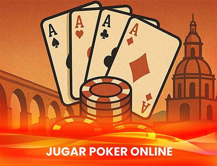 poker online queretaro Ilustración de la ciudad de querétaro con cartas y fichas de poker