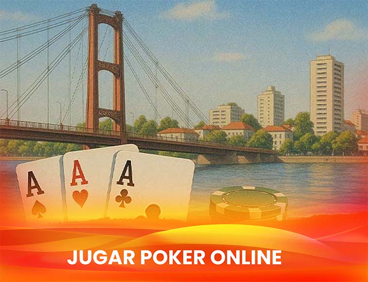 apostar santa fe Ilustración de la ciudad de Santa Fe con cartas y fichas de poker