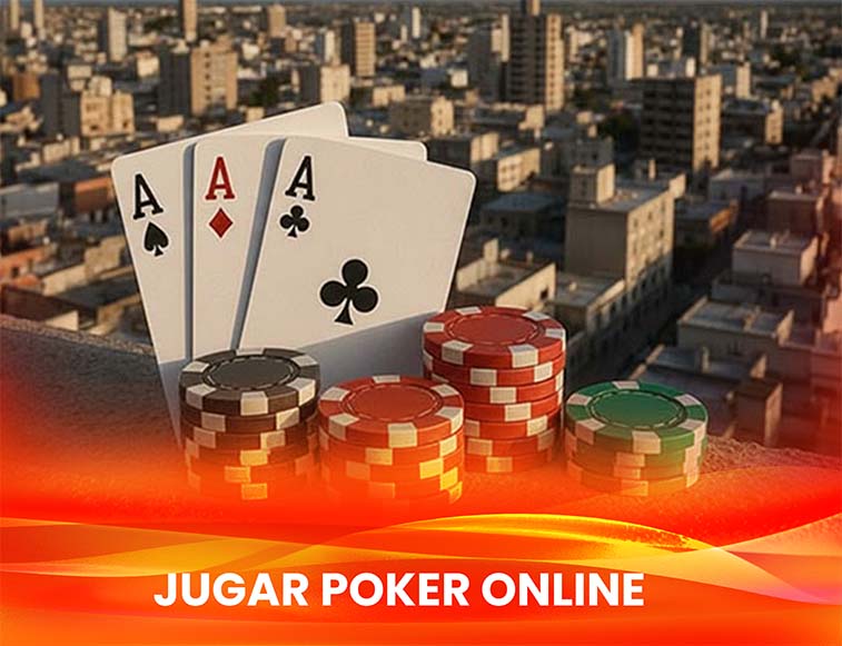 bahia blanca poker Ciudad de Bahía Blanca con cartas y fichas de poker