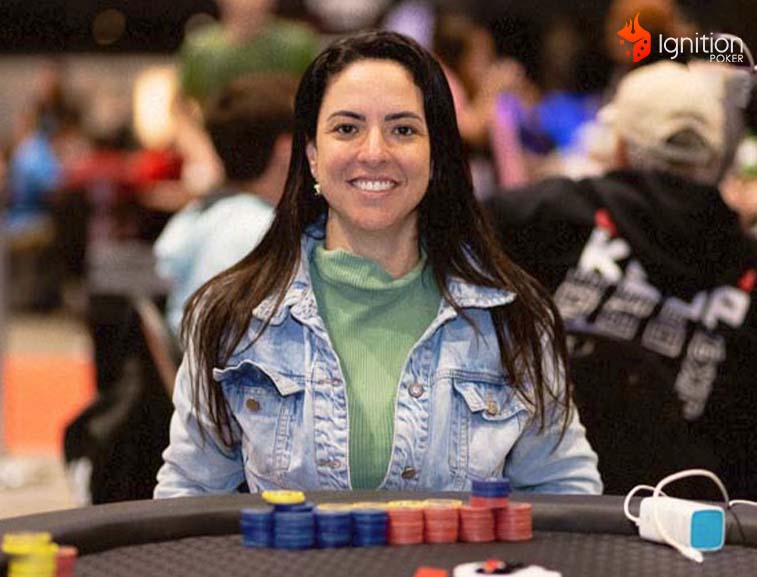 camila cardoso poker Jogadora de poker Camila Cardoso em uma mesa de competição