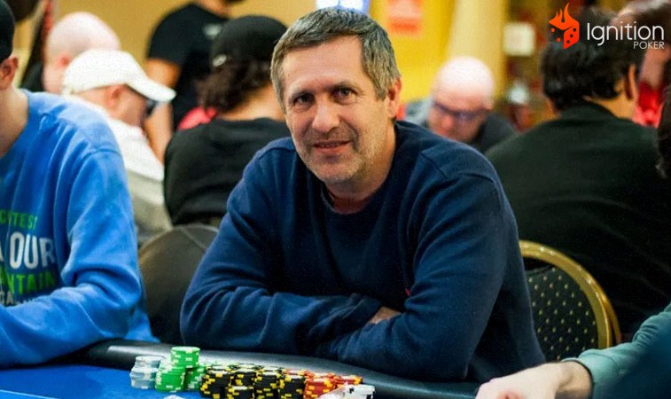 gabriel zakalik poker Gabriel Zakalik sentado en mesa de poker