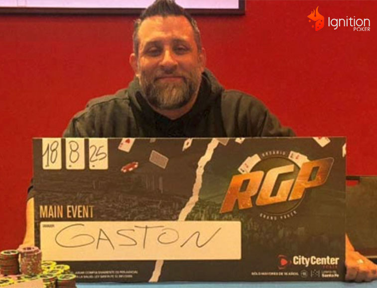gaston mondino poker Gaston Mondino con premio de rgp