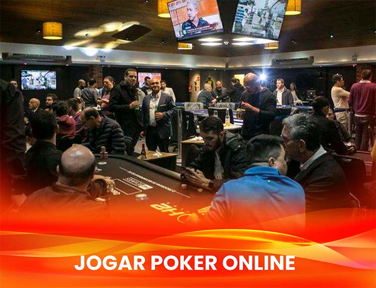 Pessoas em um torneio de poker ao vivo