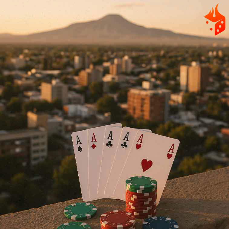 neuquen jugar poker Ciudad de neuquén con cartas y fichas de poker