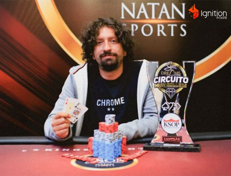 nicolas velardo poker Nicolas Velardo en mesa de poker con premio