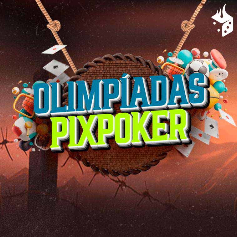 olimpíadas pix poker Flyer Olimpíadas de Verão da PixPoker em João Pessoa