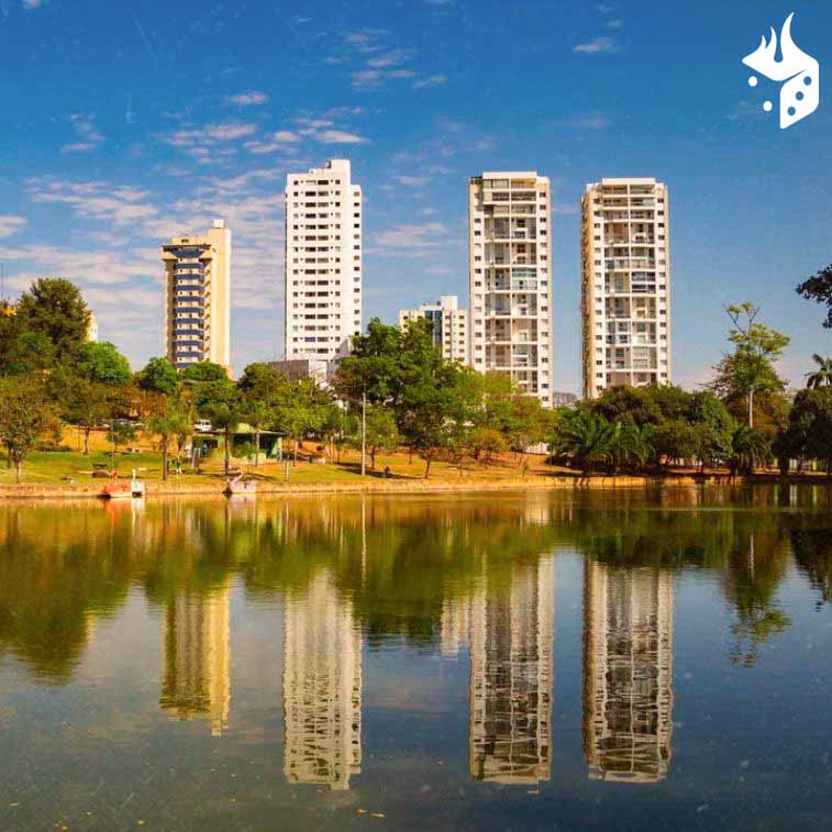 parque cidade goiânia Parque Flamboyant em Goiânia