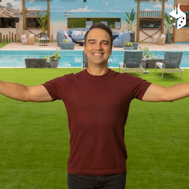 big brother novidades Apresentador Tadeu Schmidt na casa do programa