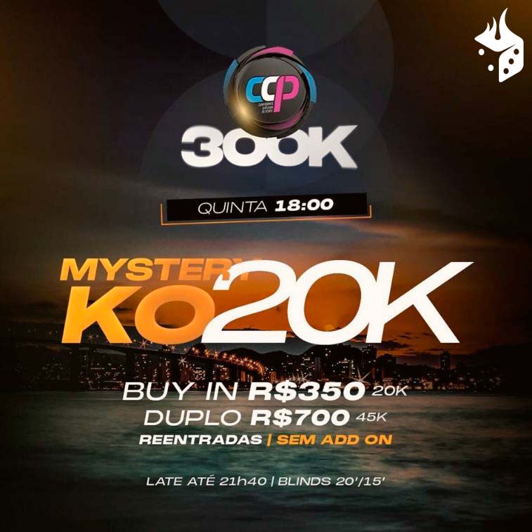 campeonato capixaba poker Anúncio de torneio Mystery Knockout no Campeonato Capixaba de Poker