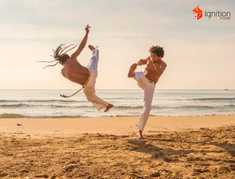 capoeira salvador bahia Dupla de capoeiristas