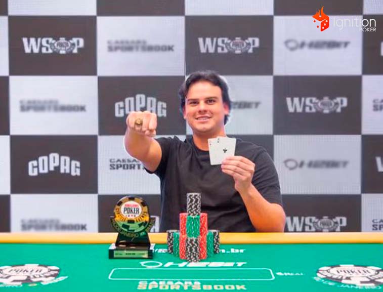 herbert farias wsop Hebert Farias no WSOP Circuit Brasil