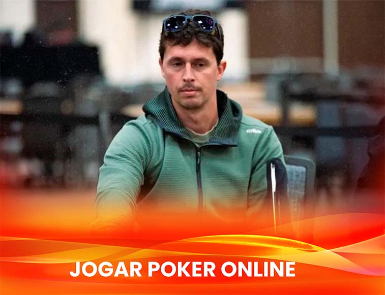 jogador bruno volkmann Bruno Volkmann em um torneio de poker ao vivo