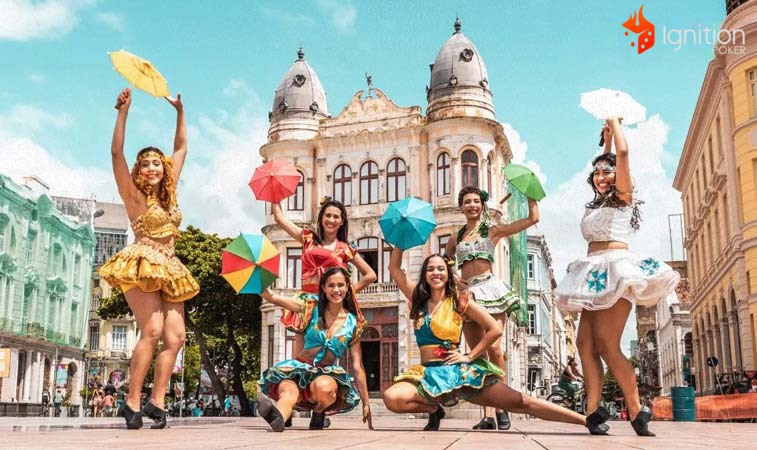 recife frevo danca Bailarinos dançando frevo em Recife
