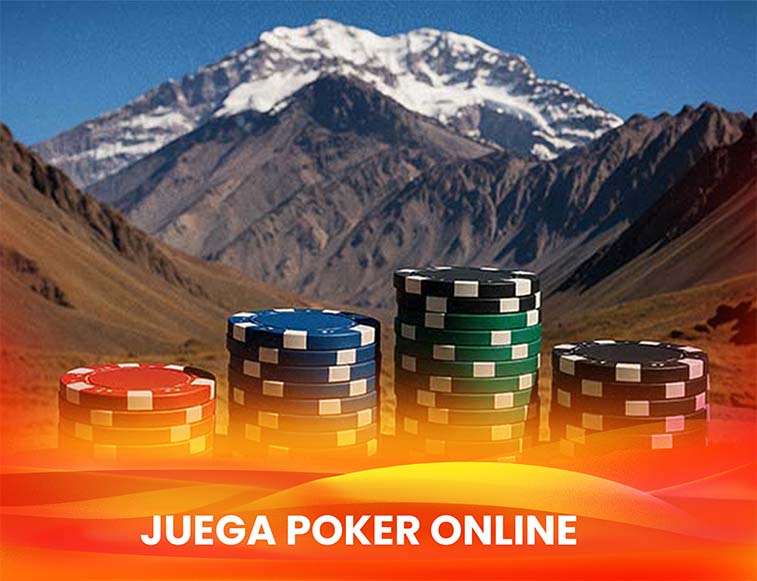 Aconcagua con fichas de poker