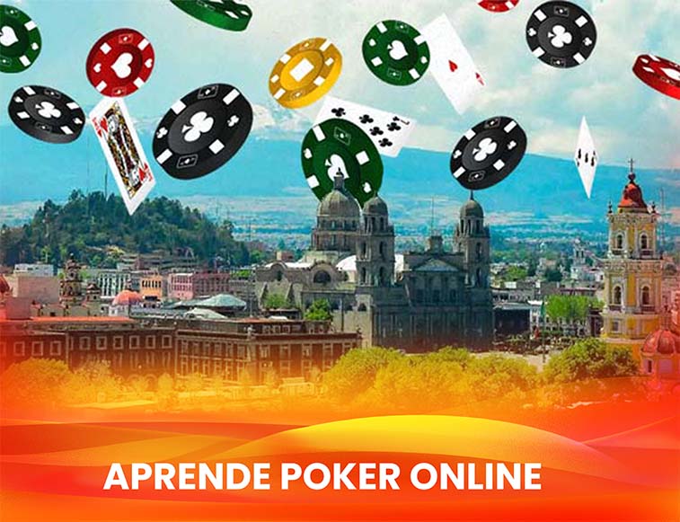 altura poker toluca punto turístico de Toluca con la montaña al fondo y fichas de poker cayendo