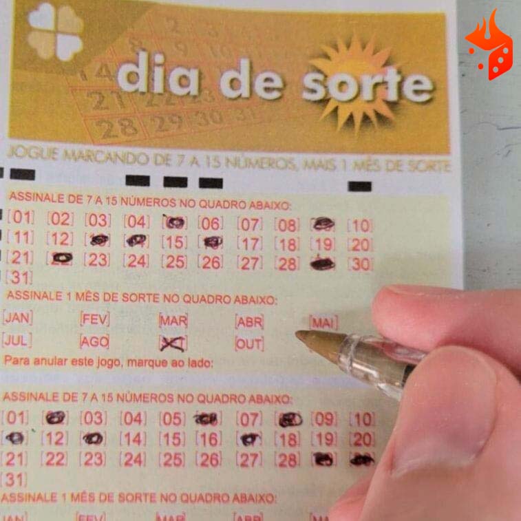 aposta dia sorte Apostador preenchendo cartela do Dia de Sorte