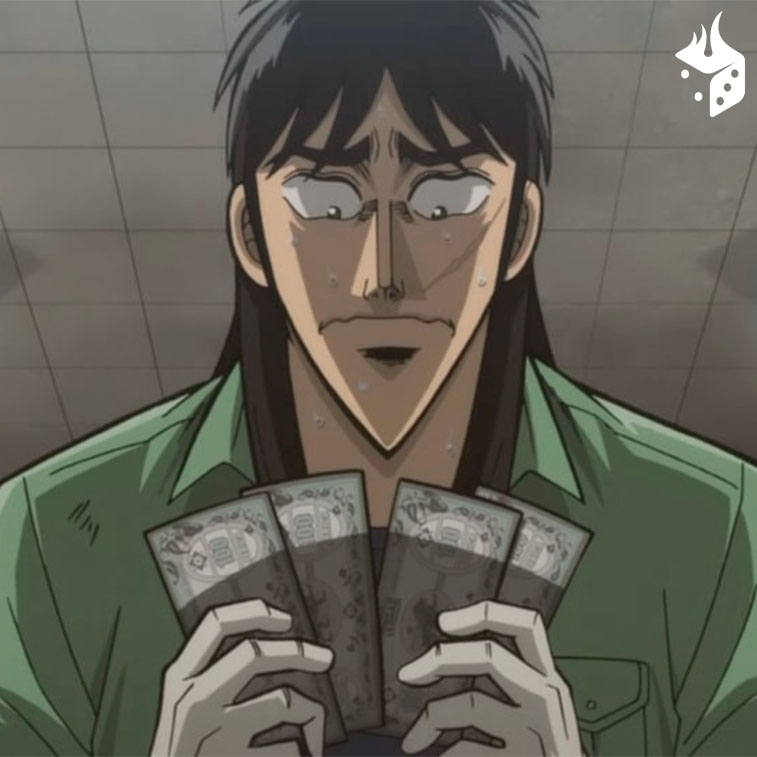 apostas anime jogar Cena de Gyakkyou Burai Kaiji