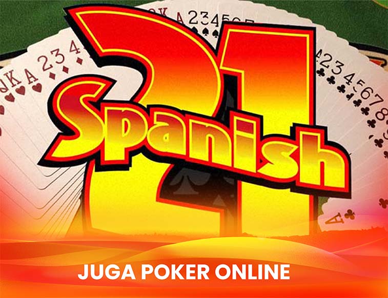 blackjack 21 spanish Logo 21 Spanish delante de cartas