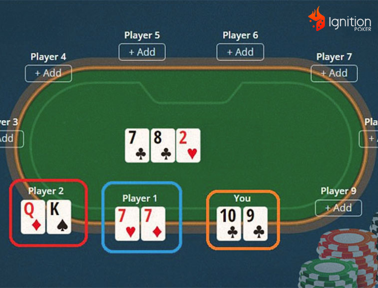 check raise online mesa de poker online e fichas de poker ao lado